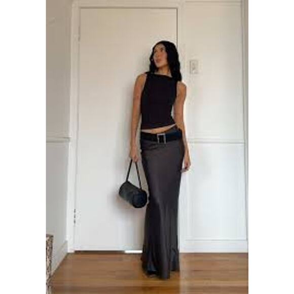 Vintage Michael Kors Black Suede & Leather Waist Belt | Y2K Statement Style - Picture 15 of 15